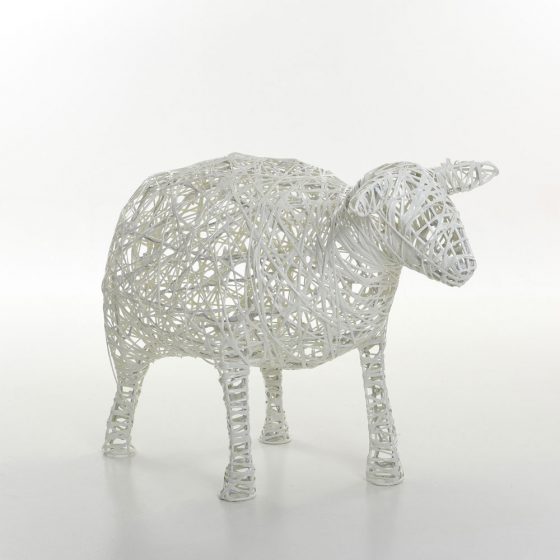 Mouton, structure 3D, fibre minérale